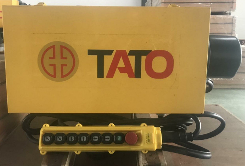 Palang cáp điện 2 tấn dầm đơn Tato