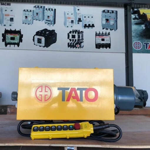 Palang cáp điện 2 tấn dầm đơn Tato