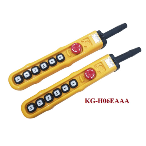 tay bấm điều khiển cầu trục KG-H06EAAA