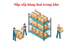 cách sắp xếp hàng hoá trong kho