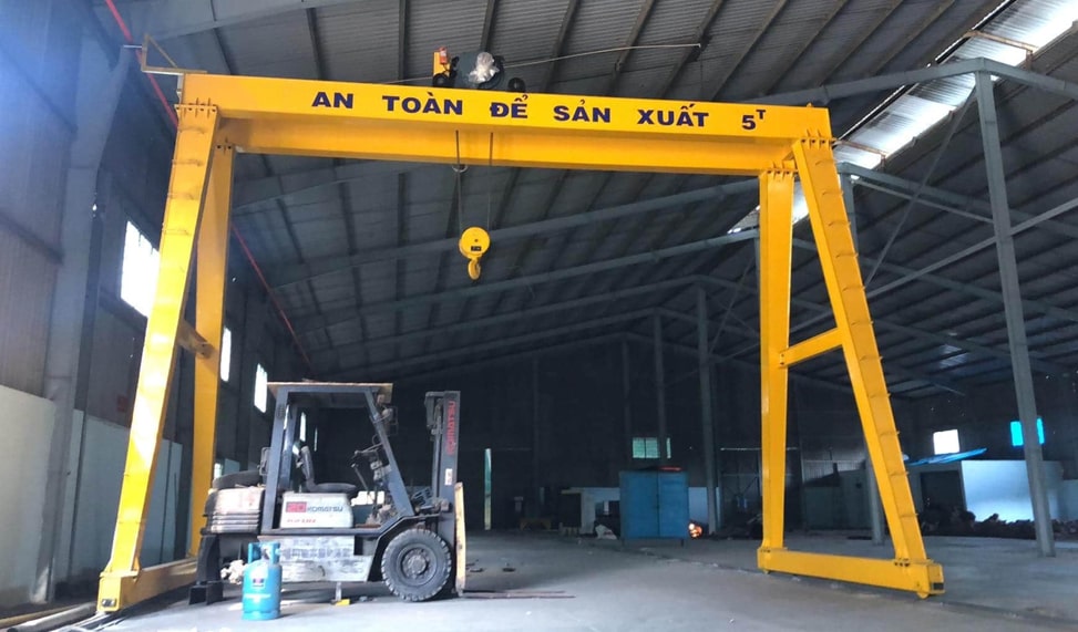 các lỗi khi vận hành cầu trục