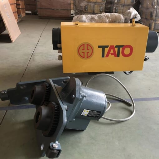 Palang cáp điện 1 tấn dầm đơn Tato