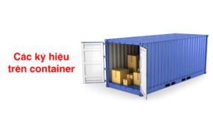 các ký hiệu trên container