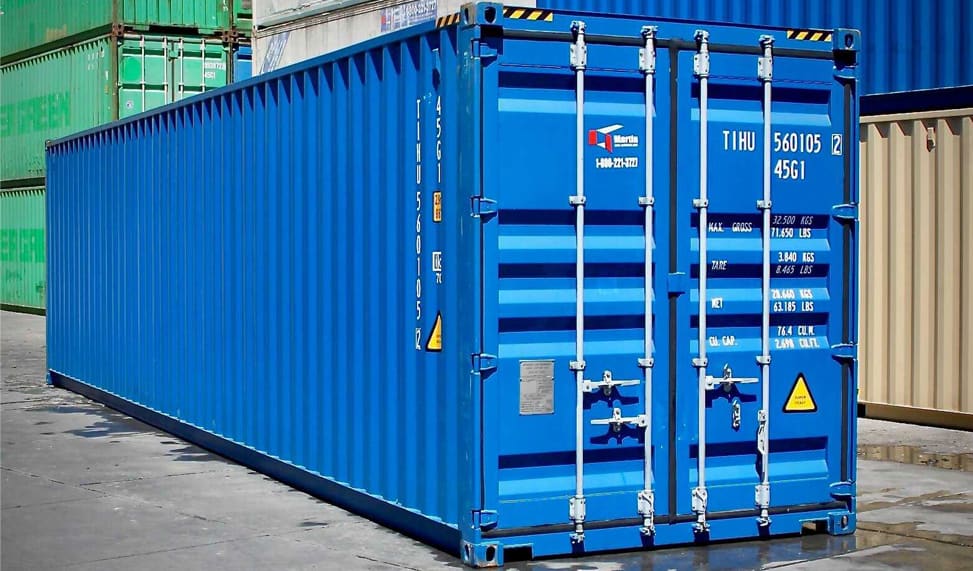 các ký hiệu trên container