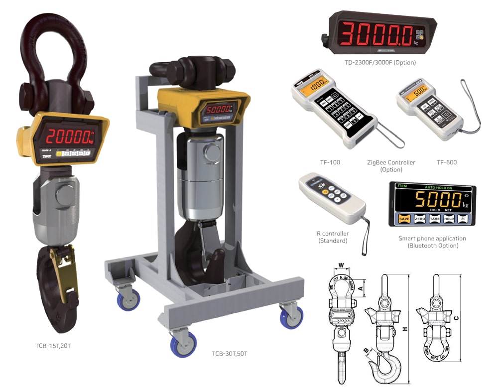 Cân treo điện tử TCB-High Capacity