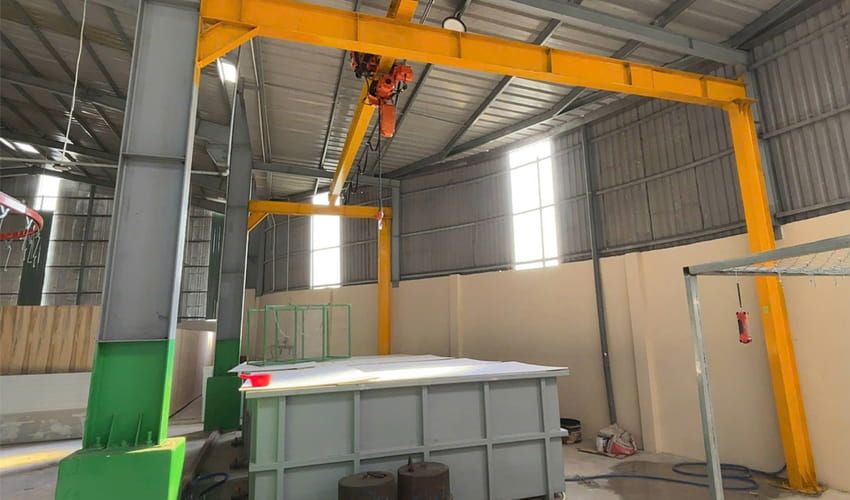 quy trình vận hành cầu trục